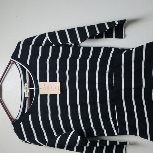 Moyabo Striped Dress (NEW) Med. - Picture 4 of 9